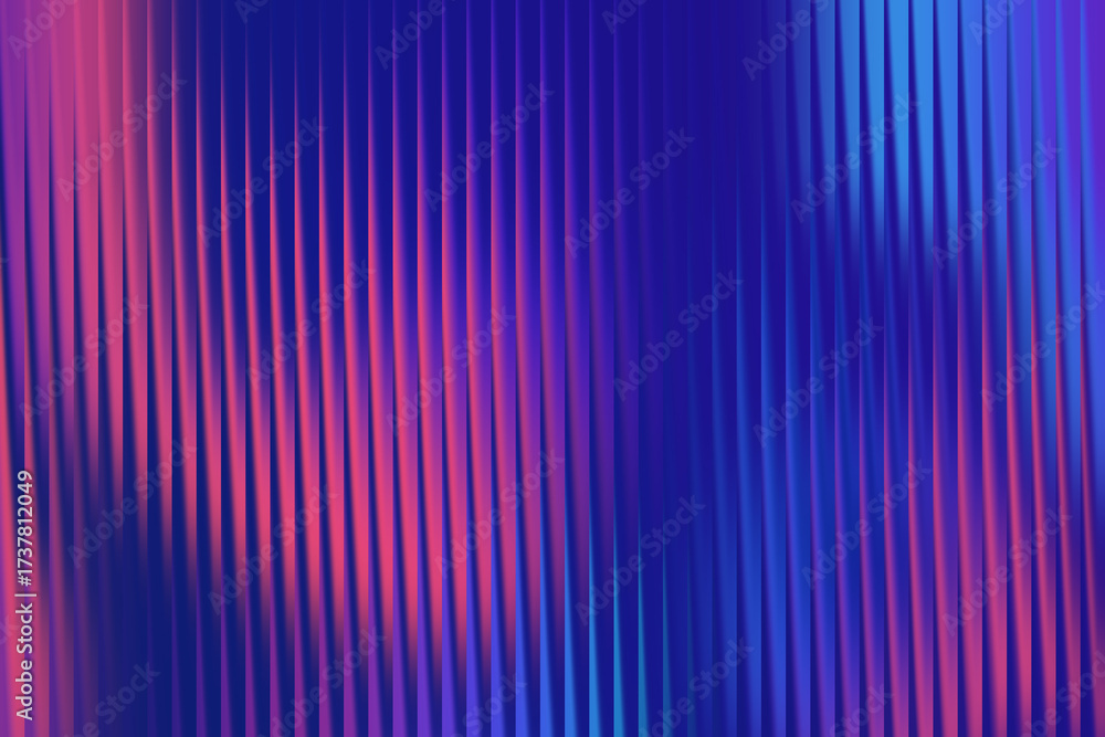 Fototapeta premium Vibrant abstract digital wave pattern with neon blue and pink hues