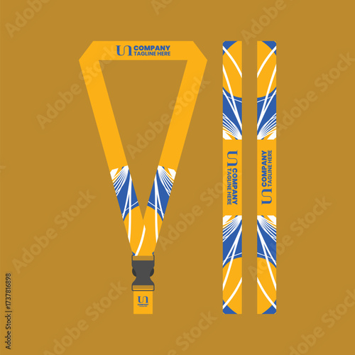 Office and company ID card lanyards