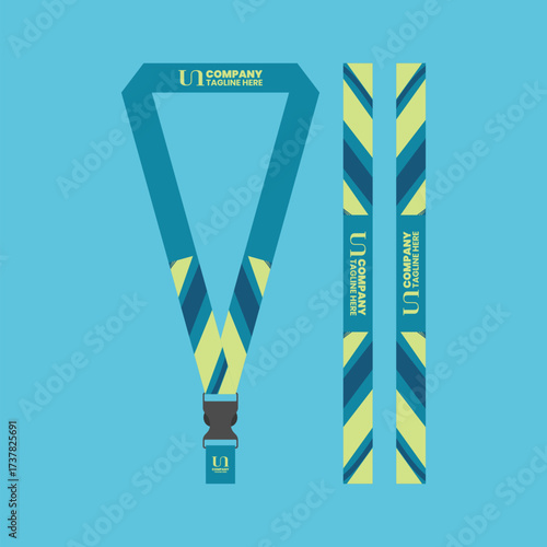 Office and company ID card lanyards