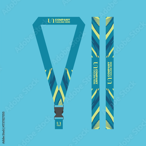 Office and company ID card lanyards