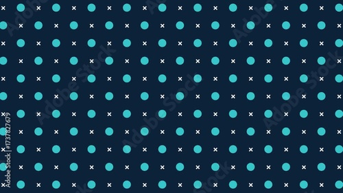 Modern Corporate Animated Background with a Looping Teal Dot Pattern