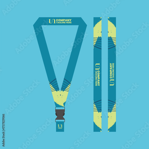 Office and company ID card lanyards