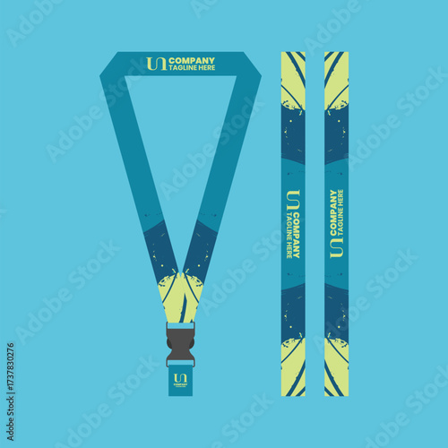 Office and company ID card lanyards