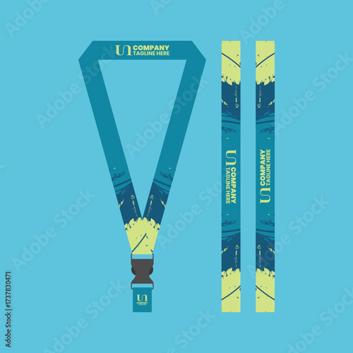 Office and company ID card lanyards