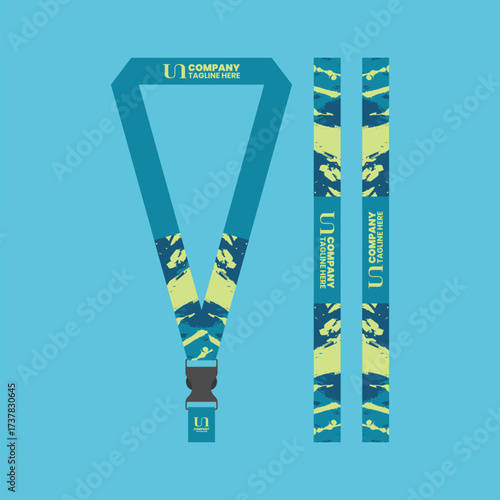 Office and company ID card lanyards