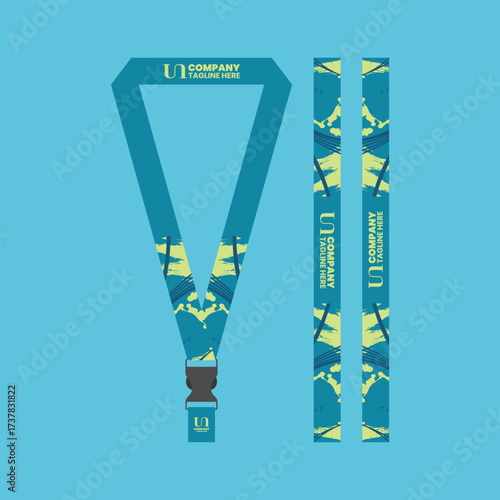 Office and company ID card lanyards