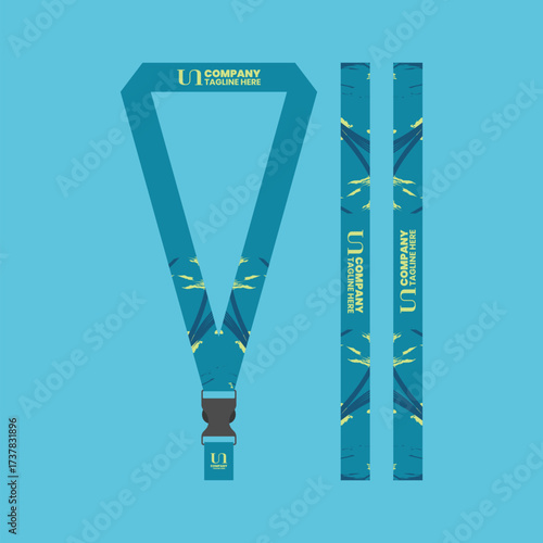 Office and company ID card lanyards