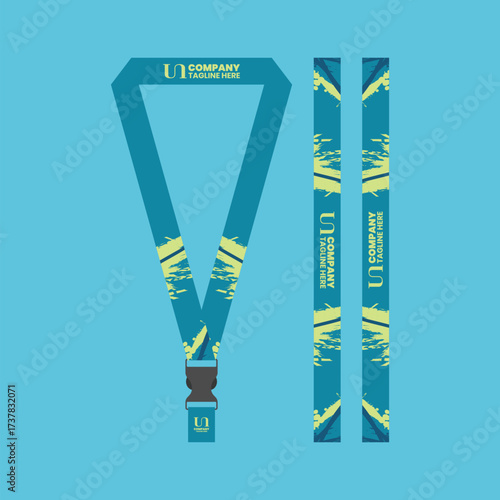 Office and company ID card lanyards