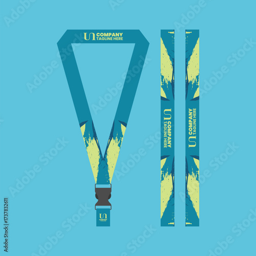 Office and company ID card lanyards