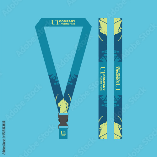 Office and company ID card lanyards