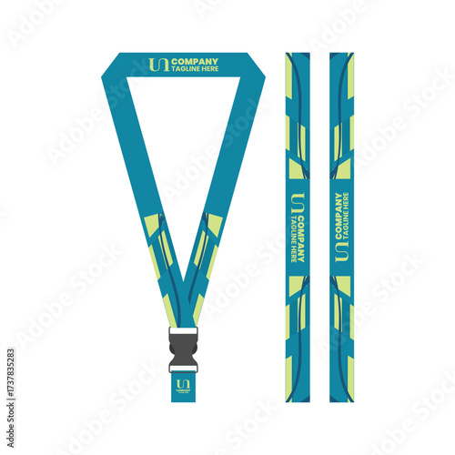 Office and company ID card lanyards