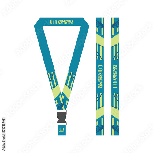 Office and company ID card lanyards