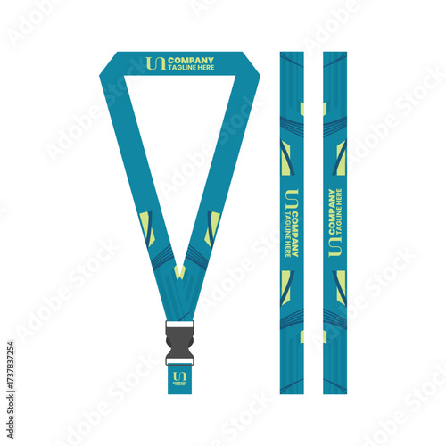 Office and company ID card lanyards