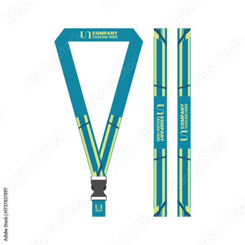 Office and company ID card lanyards