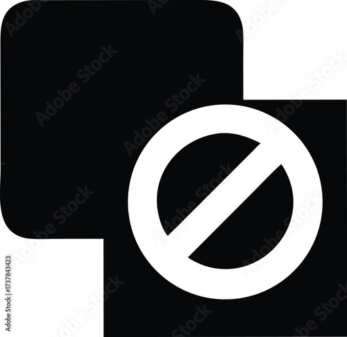 Forbidden Layer: A Conceptual Image of Permission Denial and Data Protection