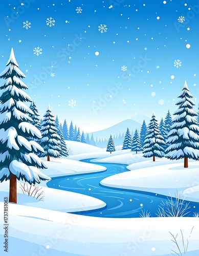 Winter landscape (2)