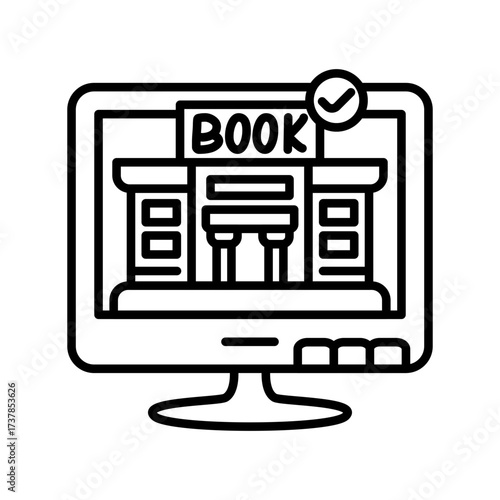 Online Booking Icon