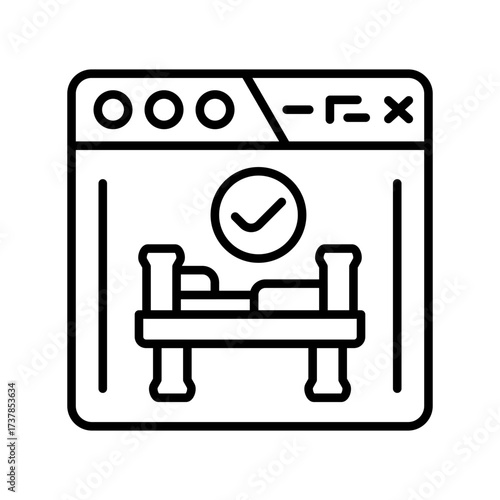 Online Booking Icon