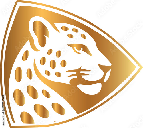 Adobe Illustrator Artwork tiger macan gold luxury