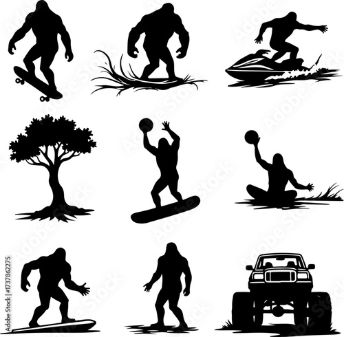 Bigfoot Adventure Sports Silhouette Collection Bundle