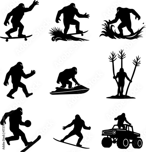 Bigfoot Adventure Sports Silhouette Collection Bundle