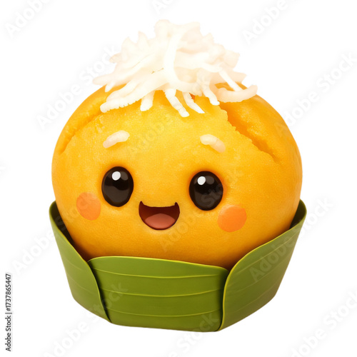 pumpkin in a cap