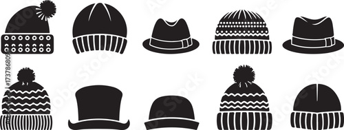 hat silhouette vector, fashion hat clipart, black clothing art, men accessories svg, trendy hat design, gentleman headwear graphic, stylish hat shapes, retro hat artwork, fashion accessory icon, class