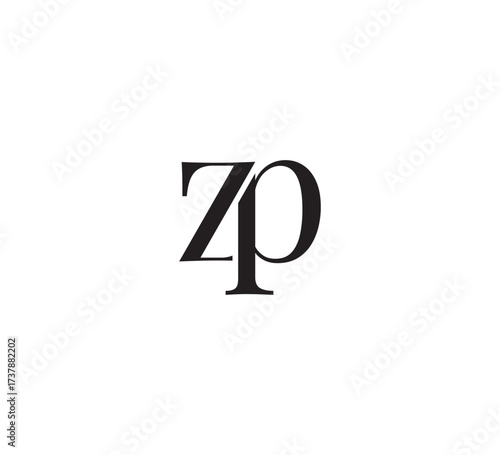 Elegant Serif Monogram Logo with Overlapping Initial Letters – Vintage and Modern Branding Design zp Free Download Elegant Serif Monogram Logo with Overlapping Initial Letters – Vintage and Modern Branding Design zp - GFXLoad