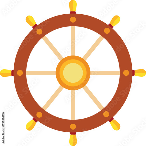 Dharma wheel.