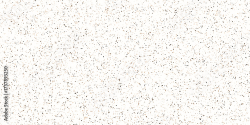 Brown and white surface of terrazzo floor texture background. terrazzo stone mosaic texture. quartz surface for bathroom or kitchen countertop. rock stone marble backdrop textured illustration.