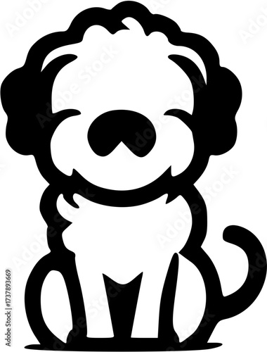 animal, panda, cartoon, illustration, vector, bear, dog, pet, cat, cute, black, mammal, love, drawing, character, art, design, cow, sign, heart, nature, baby, icon, face, smile