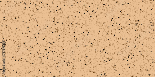 Brown and black surface of terrazzo floor texture background. terrazzo stone mosaic texture. quartz surface for bathroom or kitchen countertop. rock stone marble backdrop textured illustration.