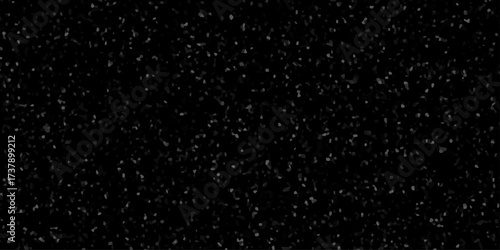 Black and white surface of terrazzo floor texture background. terrazzo stone mosaic texture. quartz surface for bathroom or kitchen countertop. rock stone marble backdrop textured illustration.