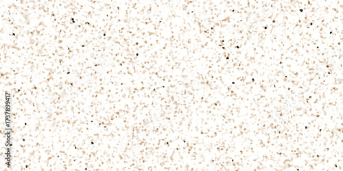 Brown and white surface of terrazzo floor texture background. terrazzo stone mosaic texture. quartz surface for bathroom or kitchen countertop. rock stone marble backdrop textured illustration.