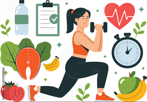 Fitness and Nutrition A Balanced Healthy Lifestyle Design
