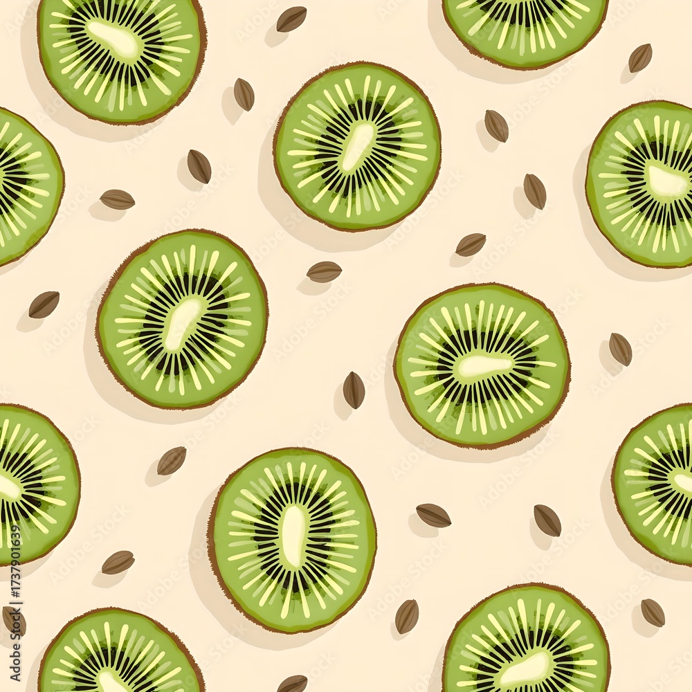 Fototapeta premium Kiwi Paper