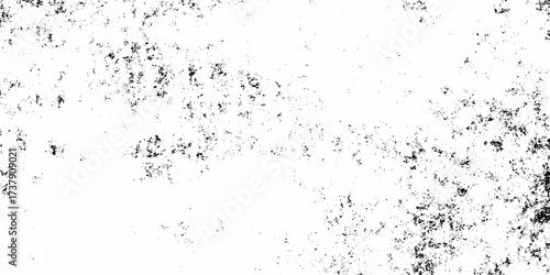 White, black dust overlay distress grungy grain, noise effect paint wall. small particles of debris and dust. crack and scratch dust paint concrete wall. subtle halftone grunge urban texture vector.