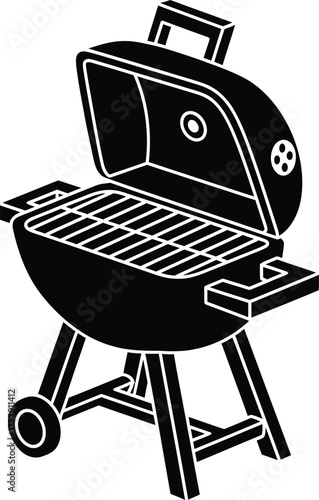 Classic kettle grill for outdoor cooking and barbecues