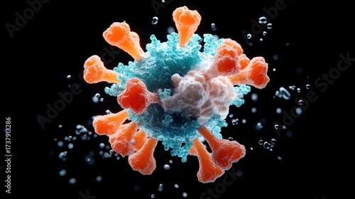 Visualizing viral structures a detailed exploration of virus forms in a scientific context