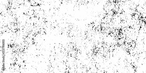 White, black dust overlay distress grungy grain, noise effect paint wall. small particles of debris and dust. crack and scratch dust paint concrete wall. subtle halftone grunge urban texture vector.
