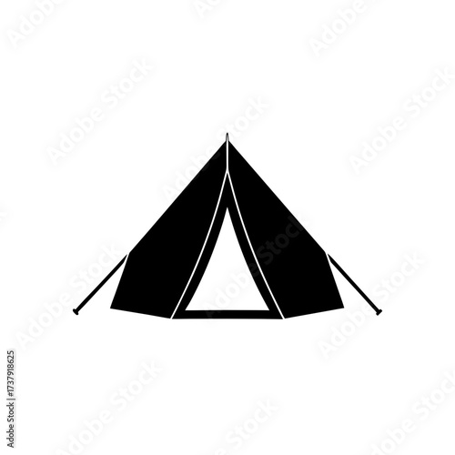 Vector tent icon