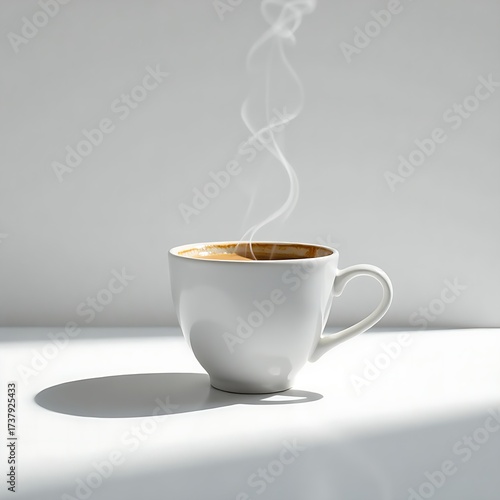a cup of coffee