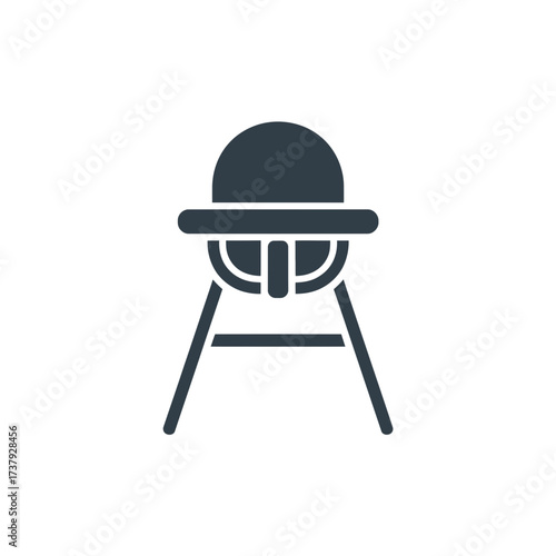 Baby high chair, a safe and convenient seat for feeding infants and toddlers during mealtime