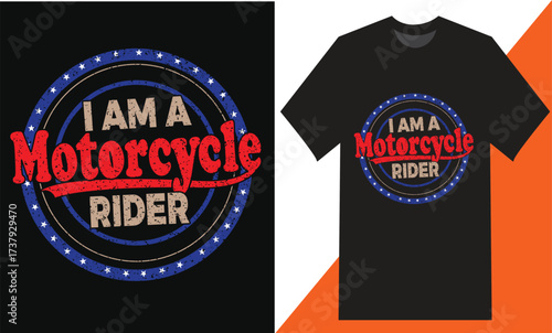 I Am A Motorcycle Rider T-Shirt – Biker Graphic Tee for Riders