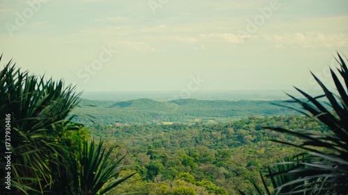 Mountain Phu Foilom Viewpoint Valley