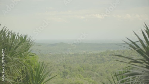 Mountain Phu Foilom Viewpoint Valley - S-LOG3 Footage