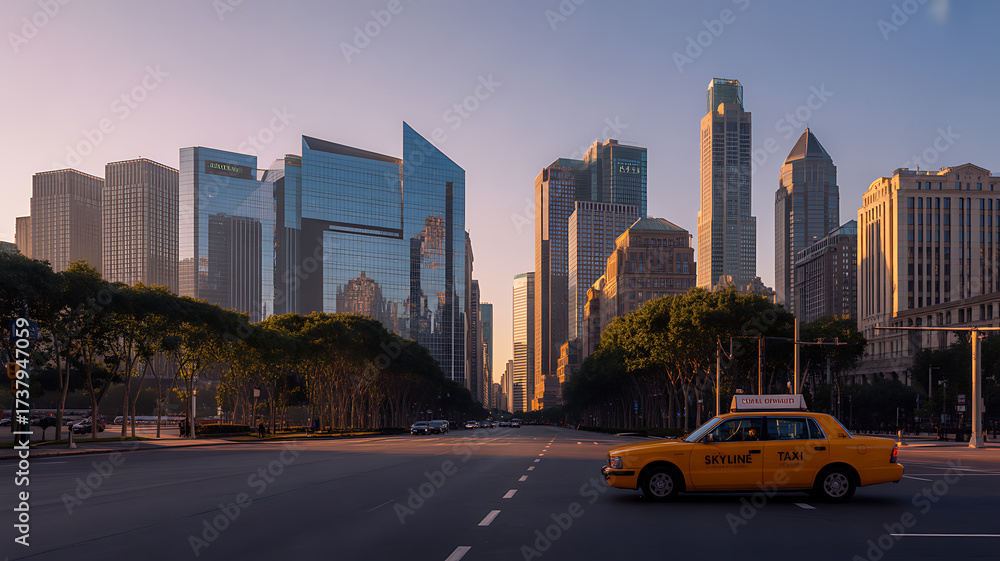 Fototapeta premium new york city manhattan