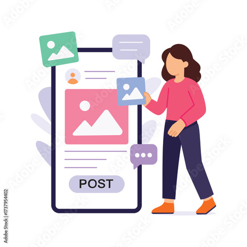 Posting Content, Publishing media updates on digital platforms