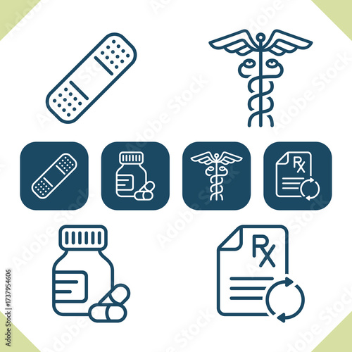 Pharmacy Icons