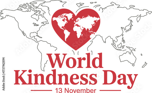 Global heart of kindness unites the world on World Kindness Day